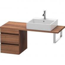 Duravit DS532607979 - Duravit DuraStyle Low Cabinet for Console  Natural Walnut