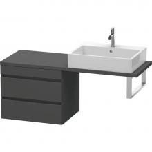 Duravit DS532804949 - Duravit DuraStyle Low Cabinet for Console  Graphite Matte