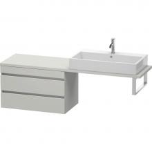 Duravit DS532900707 - Duravit DuraStyle Low Cabinet for Console  Concrete Gray Matte