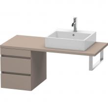 Duravit DS533604343 - Duravit DuraStyle Low Cabinet for Console  Basalt Matte