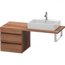 Duravit DS533707979 - Duravit DuraStyle Low Cabinet for Console  Natural Walnut