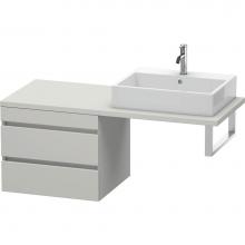 Duravit DS533800707 - Duravit DuraStyle Low Cabinet for Console  Concrete Gray Matte