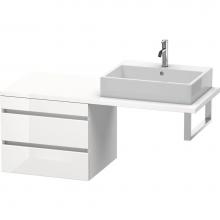 Duravit DS533802222 - Duravit DuraStyle Low Cabinet for Console  White High Gloss