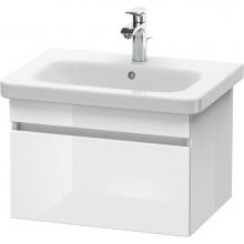 Duravit DS638007543 - Duravit DuraStyle One Drawer Wall-Mount Vanity Unit Linen|Basalt