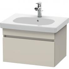 Duravit DS638309191 - Duravit DuraStyle One Drawer Wall-Mount Vanity Unit Taupe