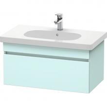 Duravit DS638400909 - Duravit DuraStyle Vanity Unit Wall-Mounted  Light Blue Matte