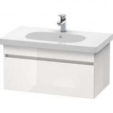 Duravit DS638409143 - Duravit DuraStyle One Drawer Wall-Mount Vanity Unit Taupe|Basalt