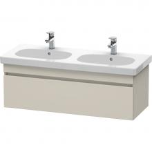 Duravit DS638609191 - Duravit DuraStyle One Drawer Wall-Mount Vanity Unit Taupe