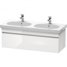 Duravit DS638607518 - Duravit DuraStyle One Drawer Wall-Mount Vanity Unit Linen|White