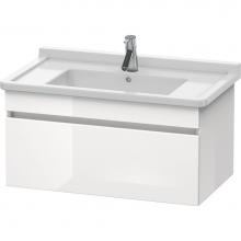 Duravit DS638800918 - Duravit DuraStyle One Drawer Wall-Mount Vanity Unit Light Blue|White