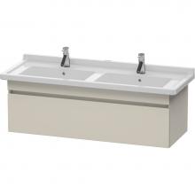 Duravit DS639009191 - Duravit DuraStyle One Drawer Wall-Mount Vanity Unit Taupe