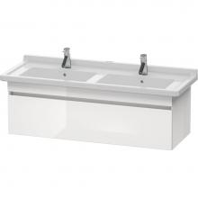 Duravit DS639000743 - Duravit DuraStyle One Drawer Wall-Mount Vanity Unit Concrete Gray|Basalt