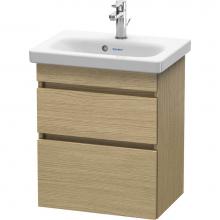 Duravit DS640305252 - Duravit DuraStyle Vanity Unit Wall-Mounted  European Oak