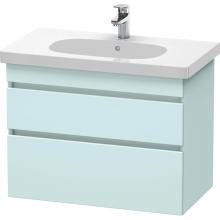 Duravit DS648400909 - Duravit DuraStyle Vanity Unit Wall-Mounted  Light Blue Matte