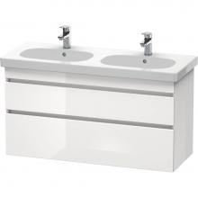 Duravit DS648600918 - Duravit DuraStyle Two Drawer Wall-Mount Vanity Unit Light Blue|White