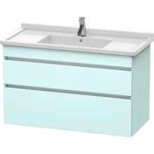 Duravit DS648900909 - Duravit DuraStyle Vanity Unit Wall-Mounted  Light Blue Matte