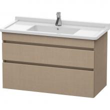 Duravit DS648907575 - Duravit DuraStyle Two Drawer Wall-Mount Vanity Unit Linen