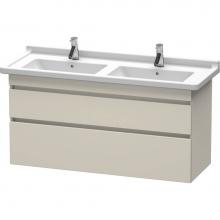 Duravit DS649009191 - Duravit DuraStyle Two Drawer Wall-Mount Vanity Unit Taupe