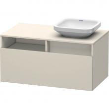 Duravit DS6784R9191 - Duravit DuraStyle Vanity Unit Wall-Mounted  Taupe Matte