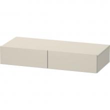 Duravit DS827009191 - Duravit DuraStyle Shelf With Drawer  Taupe Matte