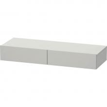 Duravit DS827100707 - Duravit DuraStyle Shelf With Drawer  Concrete Gray Matte