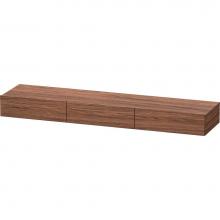 Duravit DS827302121 - Duravit DuraStyle Shelf With Drawer  Dark Walnut