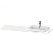 Duravit HP031HR2222 - Happy D.2 Plus Console with One Sink Cut-Out White