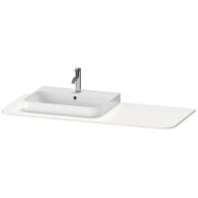 Duravit HP031KL2222 - Happy D.2 Plus Console with One Sink Cut-Out White