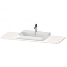 Duravit HP031KM2222 - Happy D.2 Plus Console with One Sink Cut-Out White