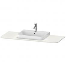 Duravit HP031KM3939 - Happy D.2 Plus Console with One Sink Cut-Out Nordic White