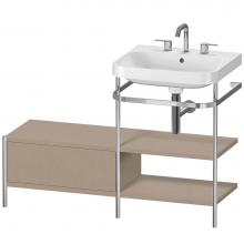 Duravit HP4845T7575 - Duravit Happy D.2 Plus C-Shaped Metal Console  Linen