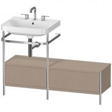 Duravit HP4860T7575 - Duravit Happy D.2 Plus C-Shaped Metal Console  Linen