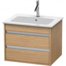 Duravit KT642805252 - Duravit Ketho Vanity Unit Wall-Mounted  European Oak