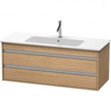 Duravit KT643105252 - Duravit Ketho Vanity Unit Wall-Mounted  European Oak