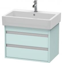 Duravit KT662400909 - Duravit Ketho Vanity Unit Wall-Mounted  Light Blue Matte