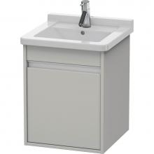 Duravit KT6662L0707 - Ketho Wall-Mount Vanity Unit Concrete Gray