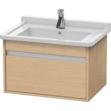 Duravit KT666303030 - Ketho Wall-Mount Vanity Unit Natural Oak