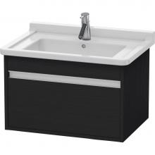 Duravit KT666401616 - Ketho Wall-Mount Vanity Unit Oak Black