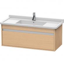 Duravit KT666503030 - Ketho Wall-Mount Vanity Unit Natural Oak