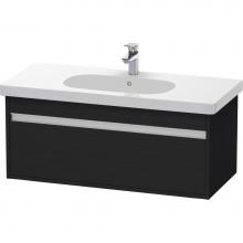 Duravit KT666801616 - Ketho Wall-Mount Vanity Unit Oak Black