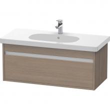 Duravit KT666803535 - Ketho Wall-Mount Vanity Unit Oak Terra