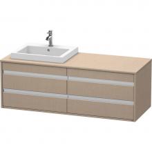 Duravit KT6757L7575 - Duravit Ketho Vanity Unit Wall-Mounted  Linen