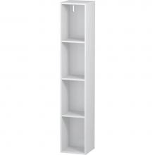 Duravit LC120501818 - L-Cube Wall Shelf with Four Compartments White