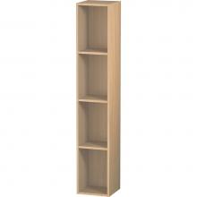 Duravit LC120507171 - L-Cube Wall Shelf with Four Compartments Mediterranean Oak