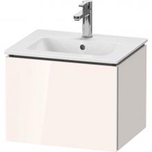 Duravit LC611802222 - L-Cube One Drawer Wall-Mount Vanity Unit White