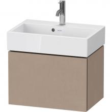 Duravit LC611907575 - L-Cube One Drawer Wall-Mount Vanity Unit Linen