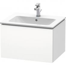 Duravit LC614001818 - L-Cube One Drawer Wall-Mount Vanity Unit White