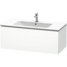 Duravit LC614201818 - L-Cube One Drawer Wall-Mount Vanity Unit White