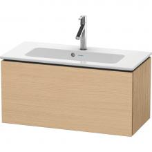 Duravit LC615703030 - L-Cube One Drawer Wall-Mount Vanity Unit Natural Oak