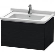 Duravit LC616401616 - L-Cube Wall-Mount Vanity Unit Oak Black